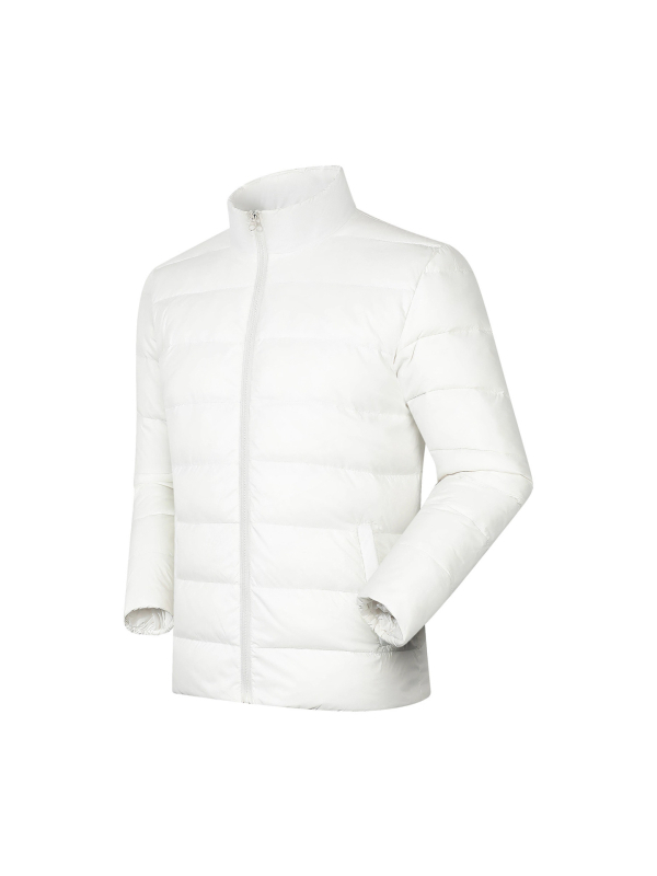 3-in-1 striukė su atskiriama vidine įdėkla, 2 dalių rinkinys; balto žąsų pūko užpildas 85–90%; šaltojo apsauga -5°C iki 0°C; atsparus vandeniui poliesterio audinys