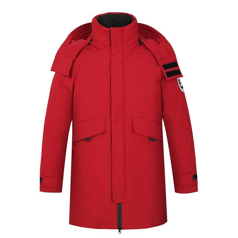 Vyrų pūkinė striukė Snow Bona su nuimamu pamušalu, 600 pūkų užpildo, atspari vandeniui ir vėjui, vidutinio ilgio, gobtuvas, laisvas kirpimas