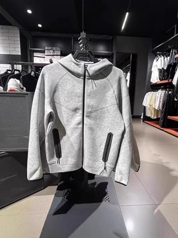 Unisex σετ βαμβακερού αθλητικού μπουφάν με κουκούλα και παντελόνια φόρμας για το φθινόπωρο, στυλ cardigan, κανονική πυκνότητα υφάσματος, βάρος υφάσματος 180–250 g