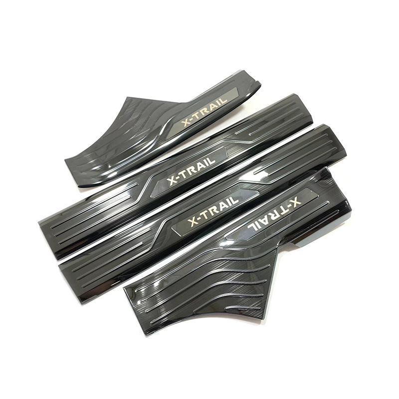 Set pragova i pedala za Nissan X-Trail 22-24 | ABS i nehrđajući čelik | Model 121005z | Prilagodljiva dekoracija