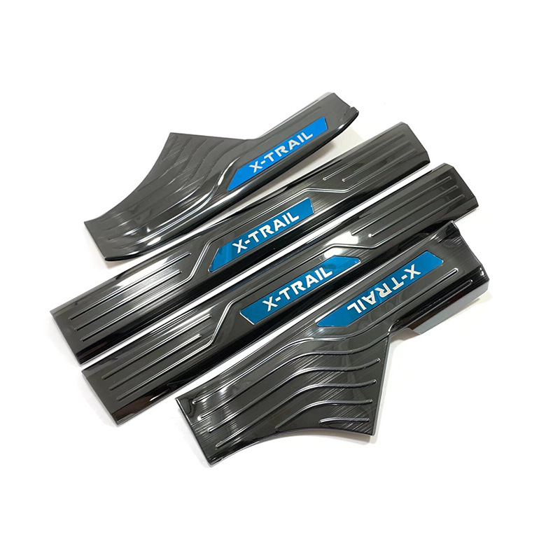 Set pragova i pedala za Nissan X-Trail 22-24 | ABS i nehrđajući čelik | Model 121005z | Prilagodljiva dekoracija