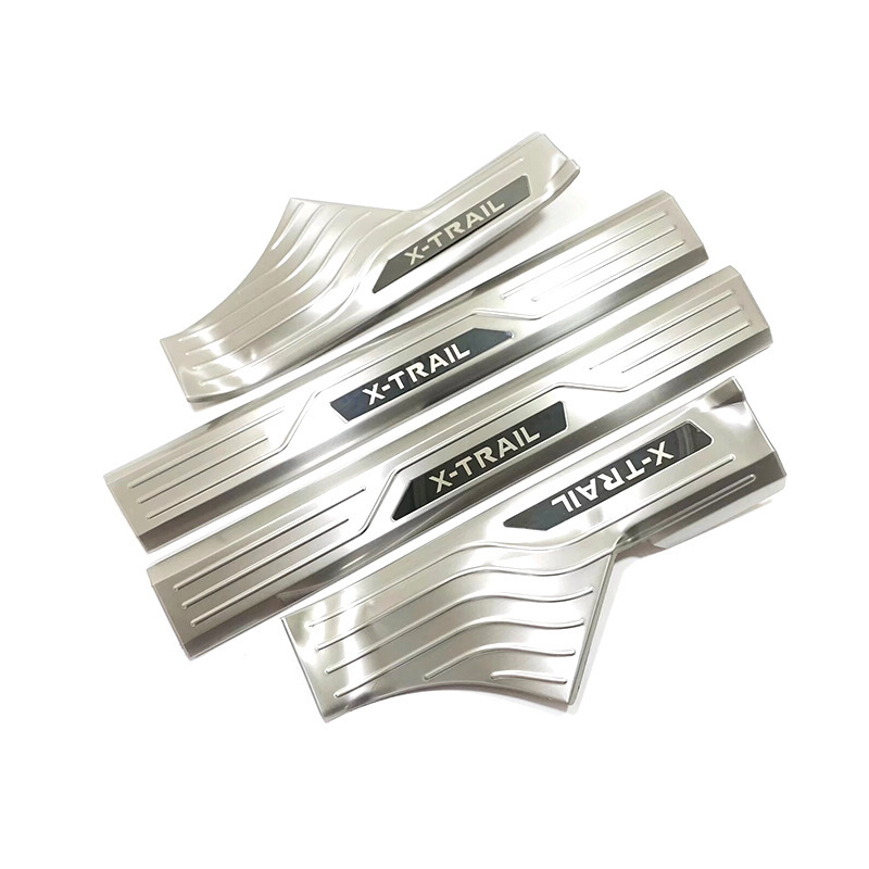 Set pragova i pedala za Nissan X-Trail 22-24 | ABS i nehrđajući čelik | Model 121005z | Prilagodljiva dekoracija