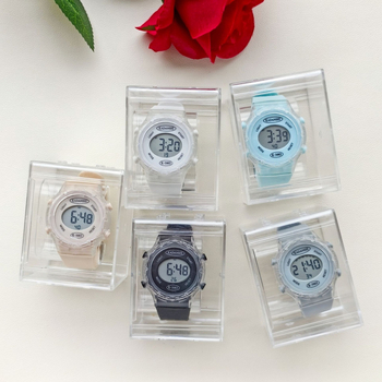 Ηλεκτρονικό ρολόι για μαθητές και παιδιά με ξυπνητήρι, ημερομηνία, αριθμητική οθόνη, ηλεκτρονικός μηχανισμός και στρογγυλό ABS περίβλημα