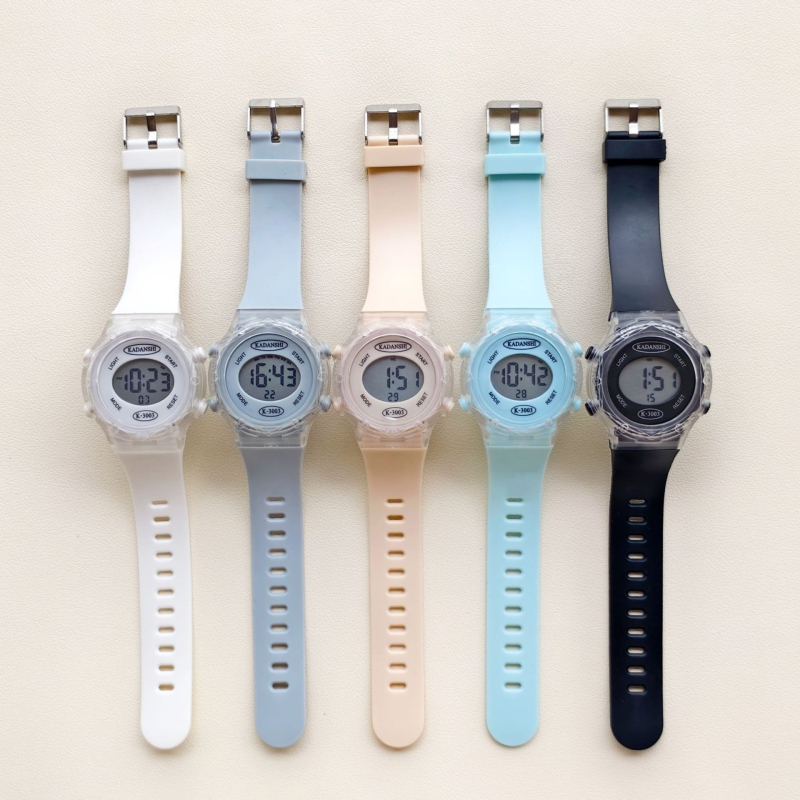 Ηλεκτρονικό ρολόι για μαθητές και παιδιά με ξυπνητήρι, ημερομηνία, αριθμητική οθόνη, ηλεκτρονικός μηχανισμός και στρογγυλό ABS περίβλημα