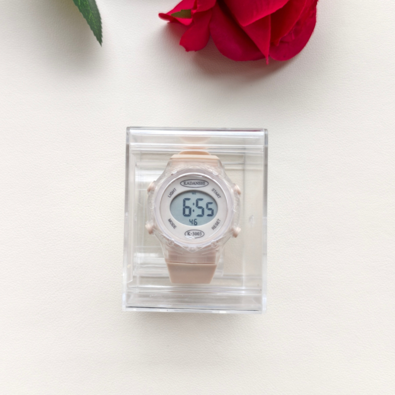 Ηλεκτρονικό ρολόι για μαθητές και παιδιά με ξυπνητήρι, ημερομηνία, αριθμητική οθόνη, ηλεκτρονικός μηχανισμός και στρογγυλό ABS περίβλημα