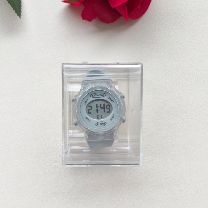 Ηλεκτρονικό ρολόι για μαθητές και παιδιά με ξυπνητήρι, ημερομηνία, αριθμητική οθόνη, ηλεκτρονικός μηχανισμός και στρογγυλό ABS περίβλημα