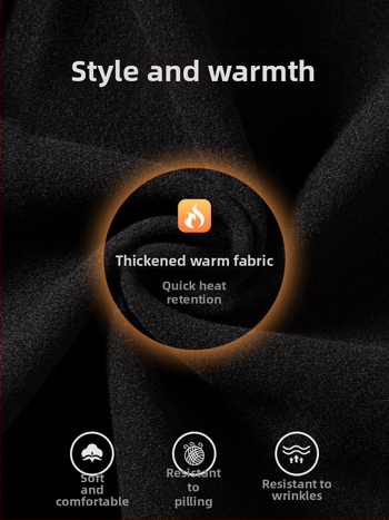 Vyrinis vilnonis paltas su kubanų apykakle, dvigubai užsegamas, storas, vidutinio ilgio