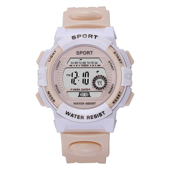 Ηλεκτρονικό ρολόγι για κορίτσια – προγραμματισμός ώρας και ημερομηνίας, συναγερμός δευτερολέπτων, πολύχρωμα φώτα, οθόνη αριθμών, ηλεκτρονικός μηχανισμός κίνησης