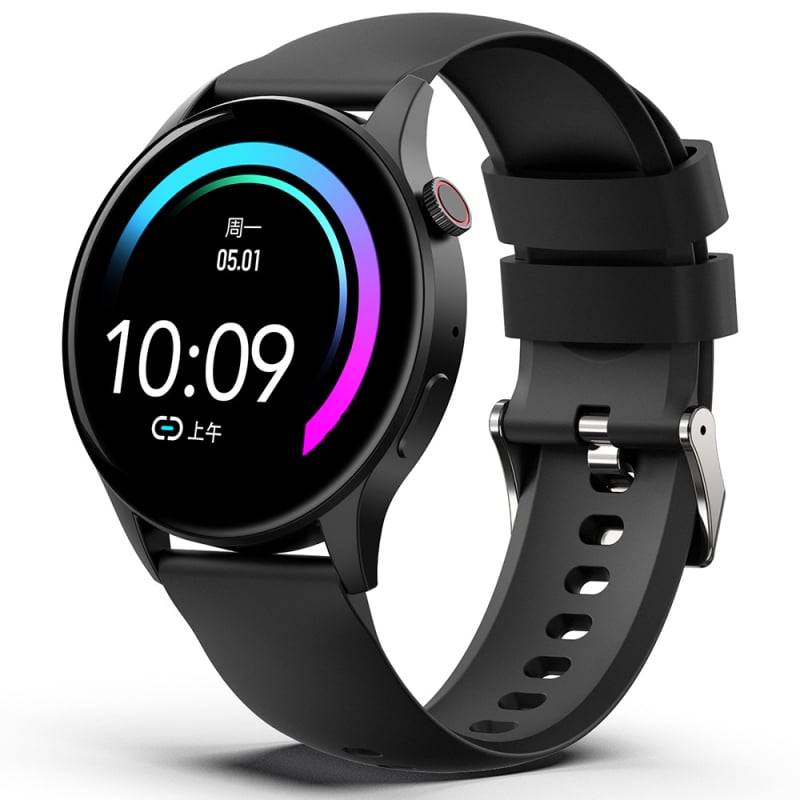 Nutikas veresuhkru jälgimisega kell vererõhu, südame löögisageduse, vere hapniku ja une jälgimisega | Ümmargune ekraan