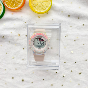 Kadashi ηλεκτρονικό ρολόι μαθητών με πολύχρωμο νυχτερινό φωτισμό, αριθμητική οθόνη, αντοχή στο νερό έως 10 m, περίβλημα ABS