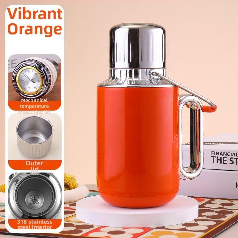 Meng yao termoso butelis, neformalus stilius (316 nerūdijantis plienas; izoliacija 6-12 valandų; logotipo spausdinimas galimas)