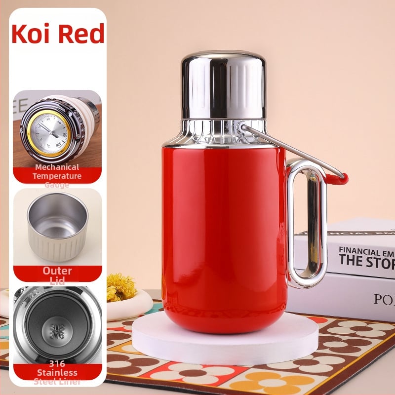 Meng yao termoso butelis, neformalus stilius (316 nerūdijantis plienas; izoliacija 6-12 valandų; logotipo spausdinimas galimas)