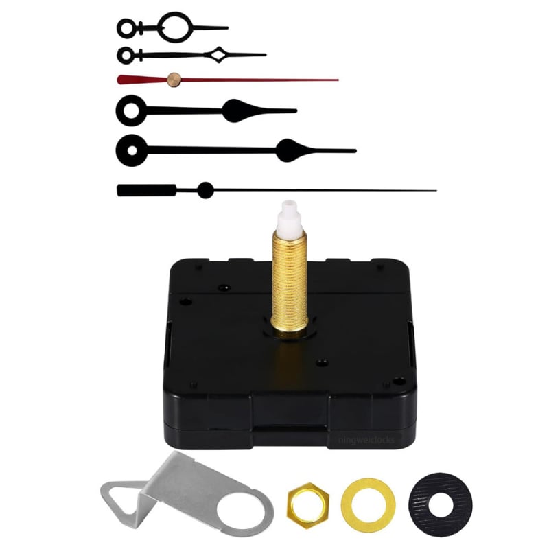 Quartz mehanizam za DIY križićni sat – tih rad, glatka sekundna ručica, metalno kućište, moderan minimalistički stil