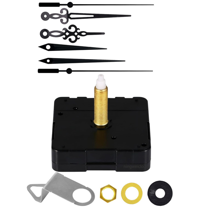 Quartz mehanizam za DIY križićni sat – tih rad, glatka sekundna ručica, metalno kućište, moderan minimalistički stil