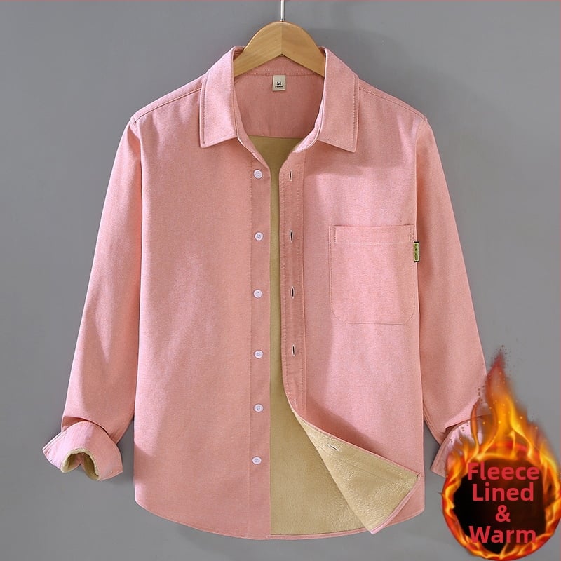 100% puuvillane särk, fleece vooder, jaapani stiilis kardigani inspireritud disain, vaba lõige, lappekrae