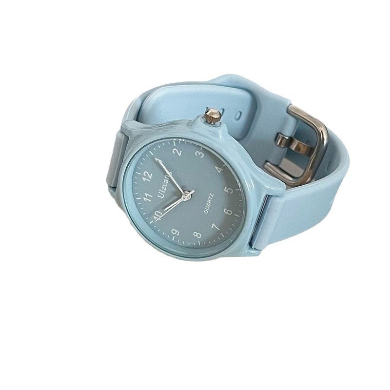 Ceas femei cu cuarț, afișaj analog cu ace, mișcare Seagull SL68, rezistență la apă 10 m, curea din silicon, carcasă din aliaj