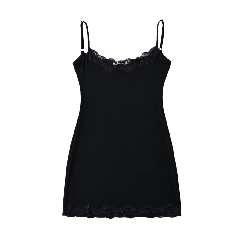 Rochie damă - cu bretele, stil sexy, talie înaltă, fără mâneci, fustă scurtă, culoare solidă, țesătură rayon, închidere prin cap