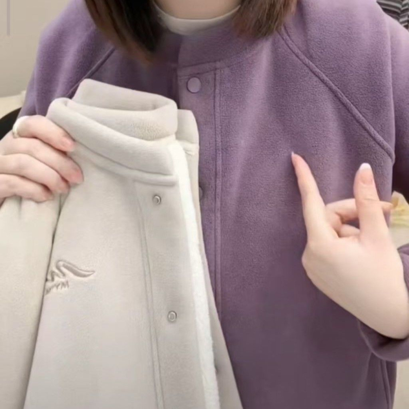 Damska dvostruka hoodie jakna s kapuljom, casual stil, topla i otporna na vjetar zimi