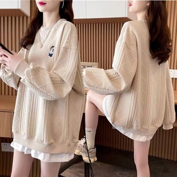 Chenille dukserica s kapuljom, slobodan kroj, srednja duljina, dugi rukavi, 50–70% spandex