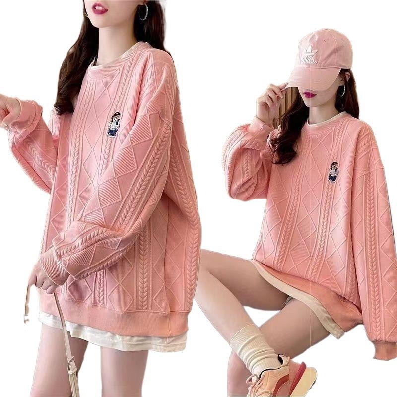 Chenille dukserica s kapuljom, slobodan kroj, srednja duljina, dugi rukavi, 50–70% spandex