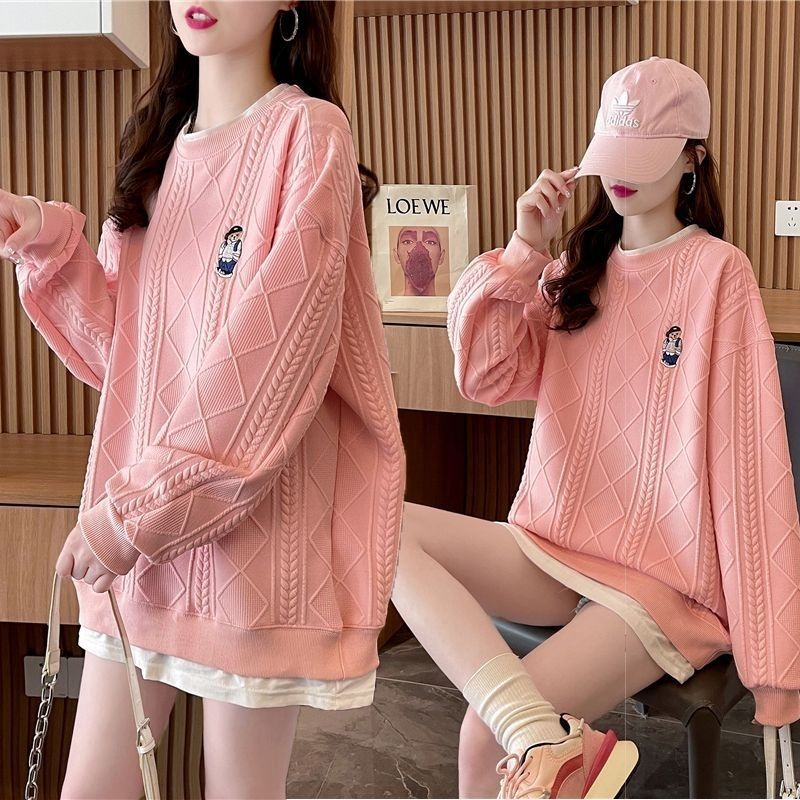Chenille dukserica s kapuljom, slobodan kroj, srednja duljina, dugi rukavi, 50–70% spandex
