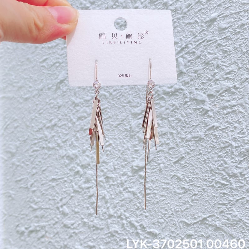 Réz csüngő fülbevalók Li Yin/Li Bei Li Ying márkától nőknek