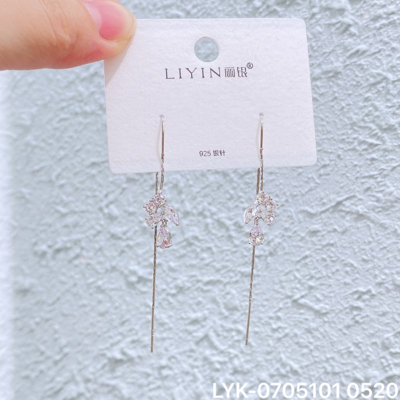 Réz csüngő fülbevalók Li Yin/Li Bei Li Ying márkától nőknek