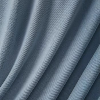 Chenille pleteni džemper (jednobojni model; polo ovratnik; dugi rukav; Ice Silk + polipropilen)