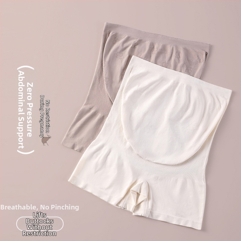 Grūtnieču bikses ar augstu jostu, bez šuvēm, elpojošas, vēdera atbalsts