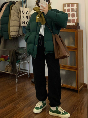 Бременни панталони с широки крака, подплата флийс, дебели, висока талия, памучно-полиестер смес със спандекс, абдоминална поддръжка, модел 2025