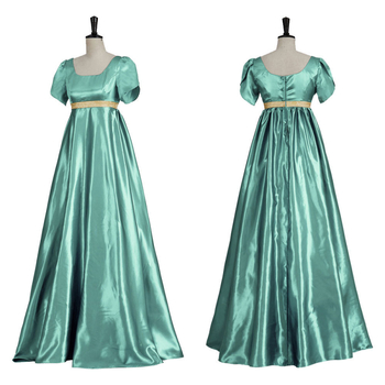 Cosplay satenska vintage haljina – Cool Edge, poliester tkanina s poliester vlaknima i kloriranim vlaknom, za žene 18–24 godina, jesen 2022, scenski kostim