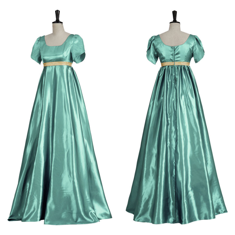 Cosplay satenska vintage haljina – Cool Edge, poliester tkanina s poliester vlaknima i kloriranim vlaknom, za žene 18–24 godina, jesen 2022, scenski kostim
