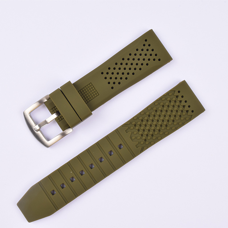 Λουράκι σιλικόνης HLD για αθλητικά ρολόγια — μινιμαλιστικό και ευέλικτό στυλ, αδιάβροχο και ανθεκτικό στη σκόνη, συμβατό με Apple, Garmin και Huawei ρολόγια