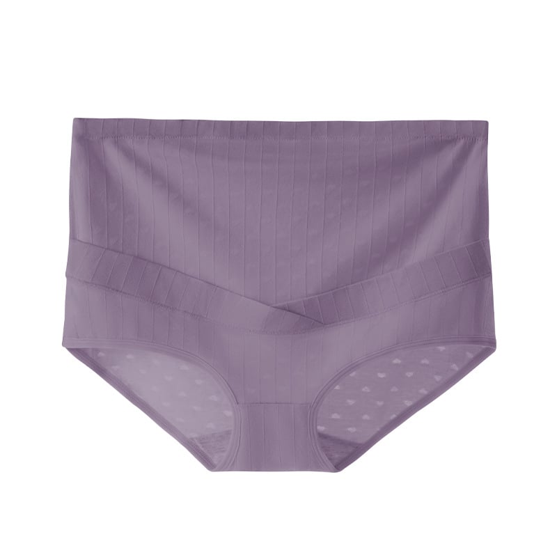 Бременни дамски долнища с висока талия и подкрепа за корема, дишащ памучен плат 90–95%, джакардова тъкан, памучна подплата