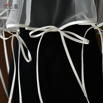 Yulapan V310 Tīkla vāle ar jostu – Sievietes galvas rotai kāzām un fotosesijai