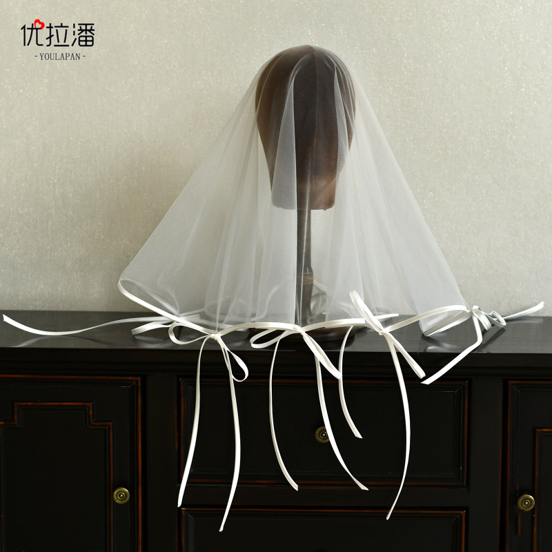 Yulapan V310 Tīkla vāle ar jostu – Sievietes galvas rotai kāzām un fotosesijai