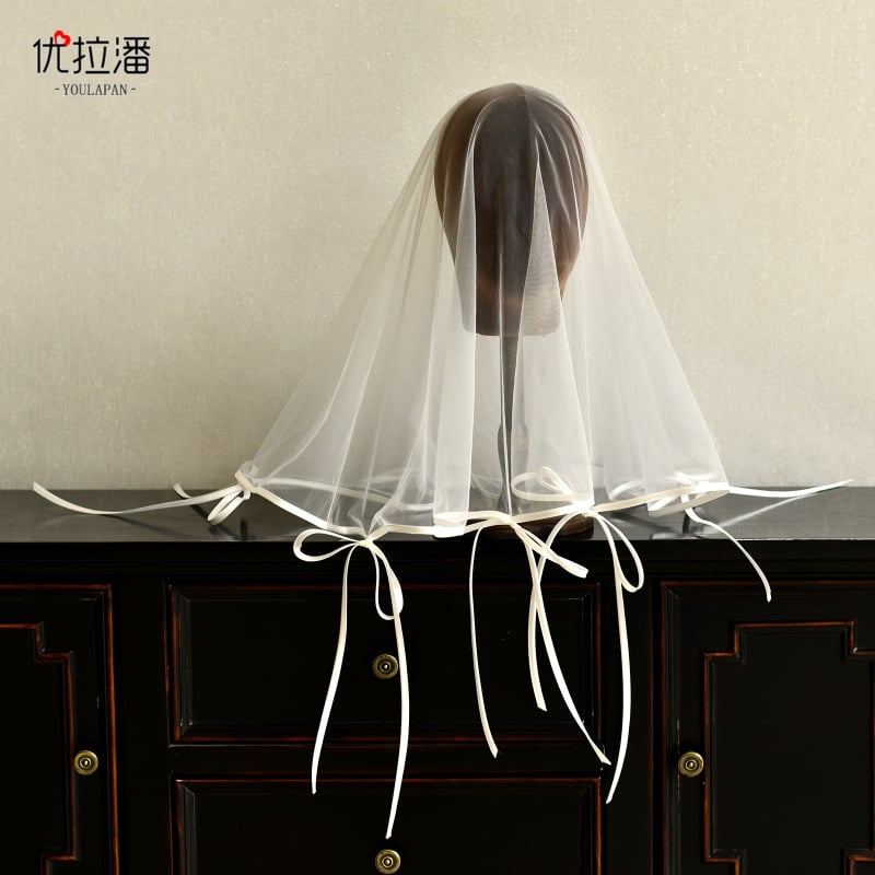 Yulapan V310 Tīkla vāle ar jostu – Sievietes galvas rotai kāzām un fotosesijai