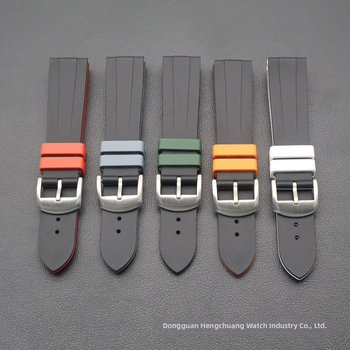 Remienok na hodinky z tekutého silikónu — univerzálna kompatibilita, Hengchuang, pre Rolex Submariner Oyster Diver, pánske štýl