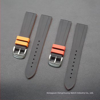 Remienok na hodinky z tekutého silikónu — univerzálna kompatibilita, Hengchuang, pre Rolex Submariner Oyster Diver, pánske štýl