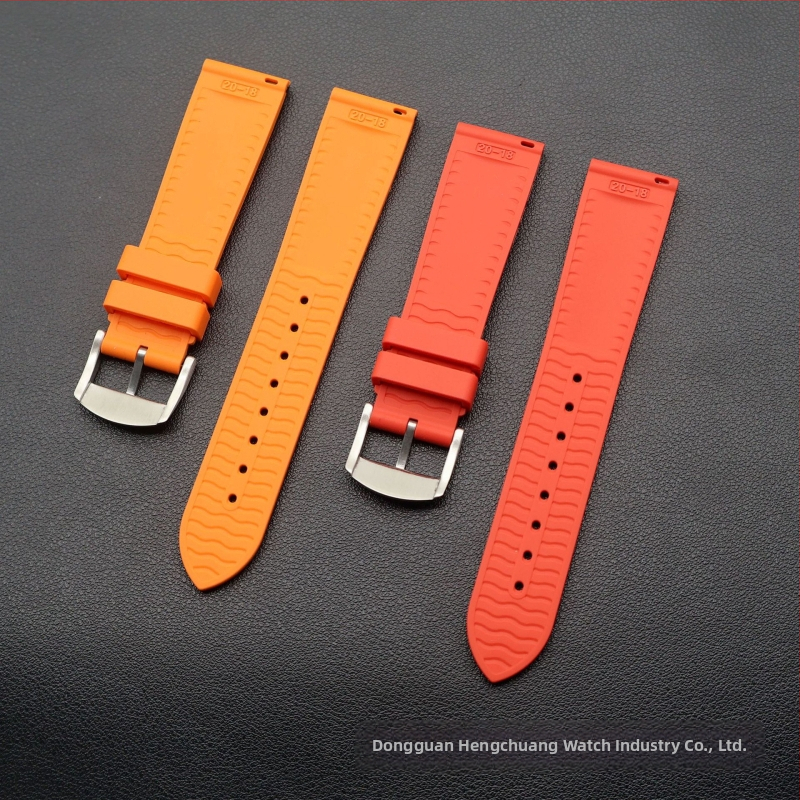 Remienok na hodinky z tekutého silikónu — univerzálna kompatibilita, Hengchuang, pre Rolex Submariner Oyster Diver, pánske štýl