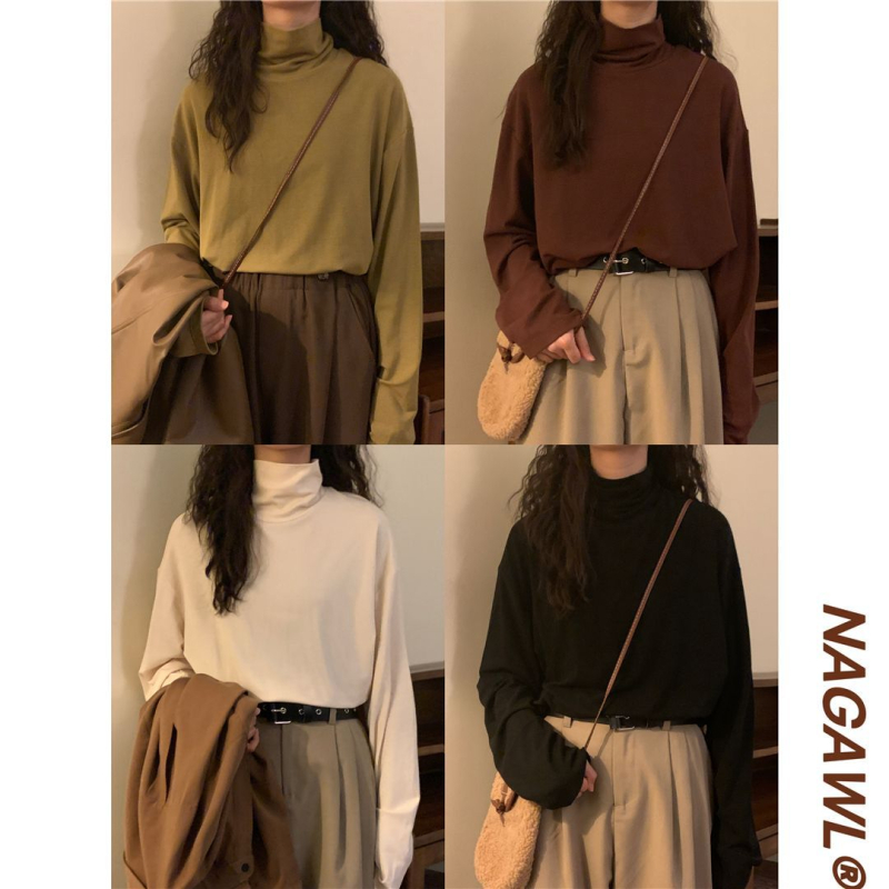 Majica od njemačkog baršuna, visok ovratnik, dugi rukav, vezenje, oversize kroj (sadržaj glavne tkanine 70–80%)