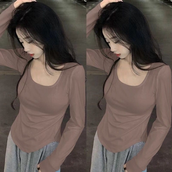 Póló négyzetes gallérral, A-vonalú siluetta, hímzés, 100% pamut