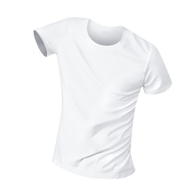 Vīriešu poliester T-krekls: ūdensizturīgs, ātri žūst, nano pretnetīrumiem, īsām piedurknēm