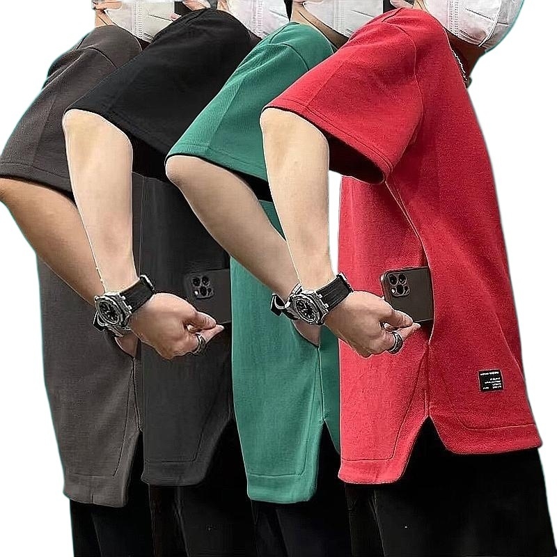 Marškinėliai su trumpomis rankovėmis, laisvas kirpimas, poliesteris 96%+, apvali kaklo iškirptė