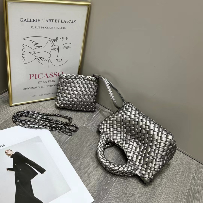 Mini torba preko ramena, gradski stil, PU materijal, mali kvadratni dizajn, ljeto 2025