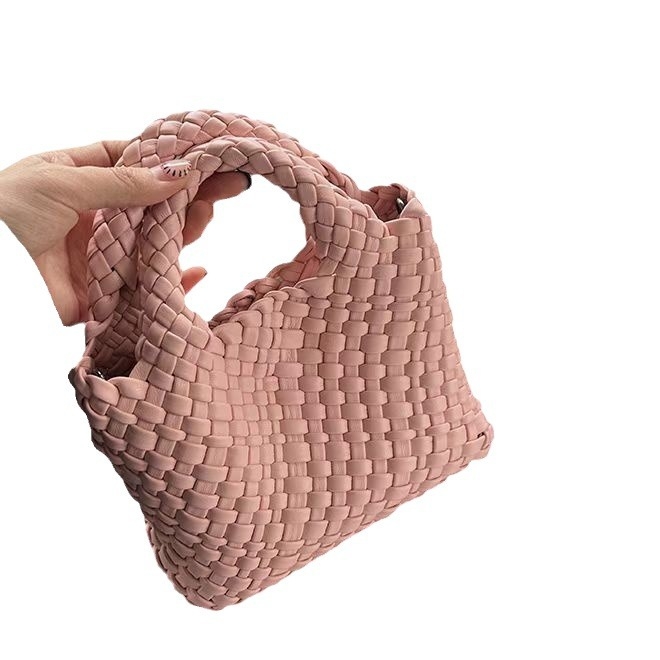 PU bucket tote taška, mestský štýl, štvorcový dizajn, leto 2025, mäkká