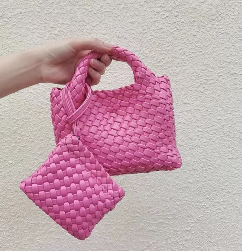 PU bucket tote taška, mestský štýl, štvorcový dizajn, leto 2025, mäkká