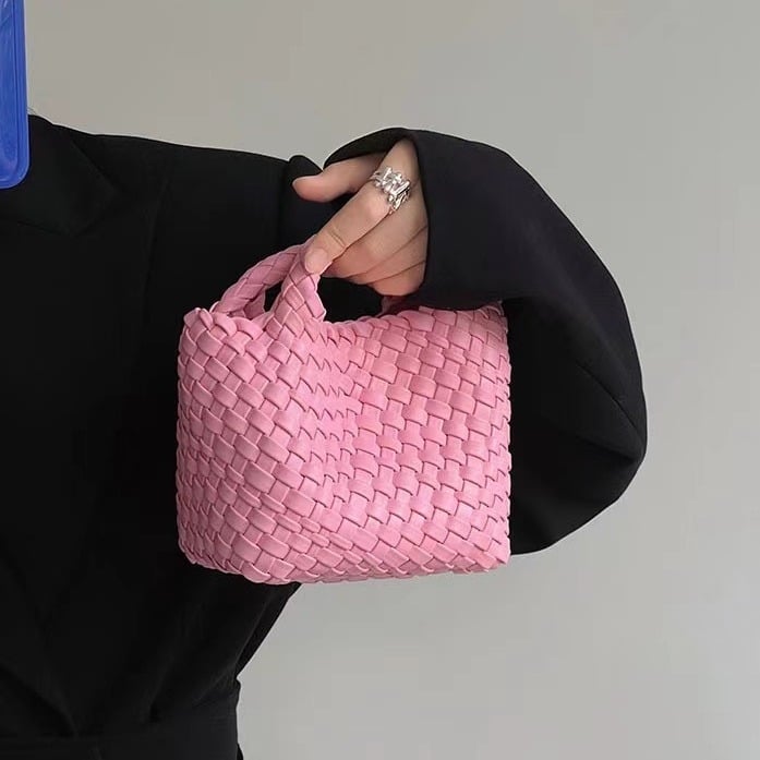 PU bucket kabelka, mestská móda štýl, štvorcový tvar, mäkký povrch, PU podšívka, na denné nosenie