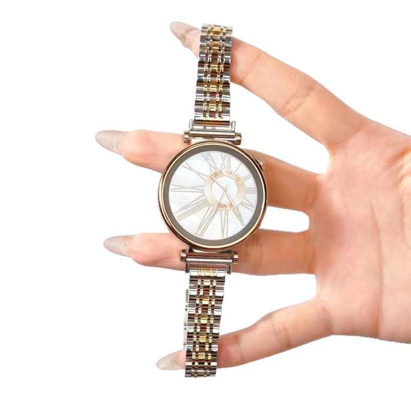 Nerezový oceľový náramok na hodinky so sedem-nitným dizajnom, štýl Fashion OL, uvedenie leto 2025, hlavný trh: Severná Amerika