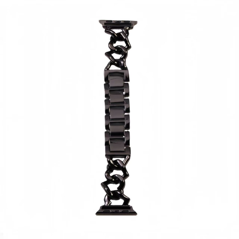 Remen za sat Twist Heart Chain za Apple Watch Ultra – legura metalna narukvica, Burei